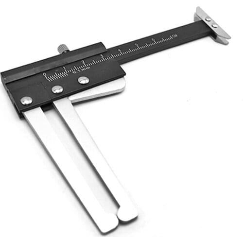 Accurate Brake Disc Thickness Gauge Vernier Caliper Car Tyre Plate Brake Disk Thickness Wear Depth Gauge Instrument