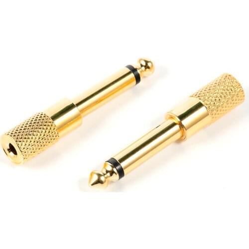 5pcs 6.5 Revolution of 3.5 The Mother or Conversion Head Acoustic Guitar Electric Steel Keyboard Headset Microphone Audio