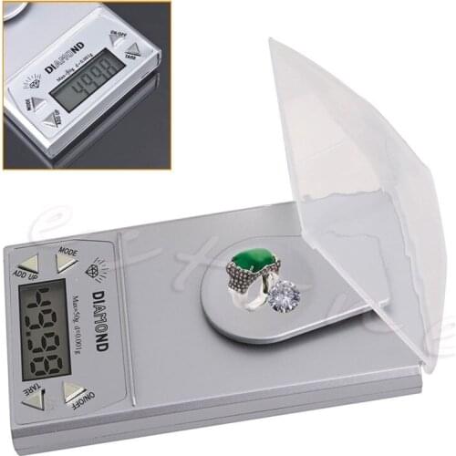 50g * 0.001g LCD Precision Digital Pocket Gram Jewelry Scale Weight