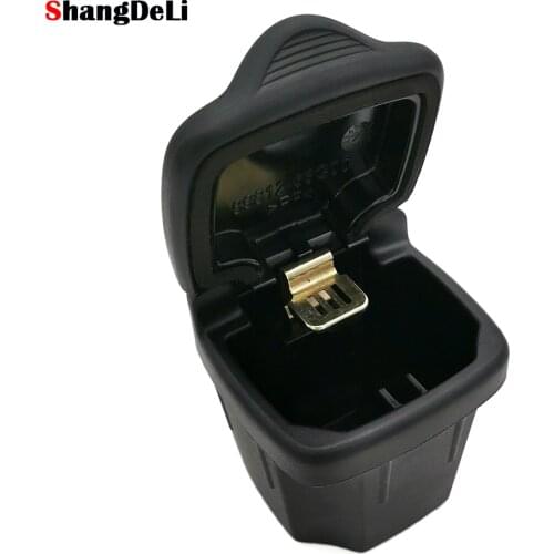 Black Car Ashtray Trash Can Storage Ash Boxes Auto Interior Accessories For Suzuki Vitara Alto Sx4 Swift S-CROSS 2010 - 2016