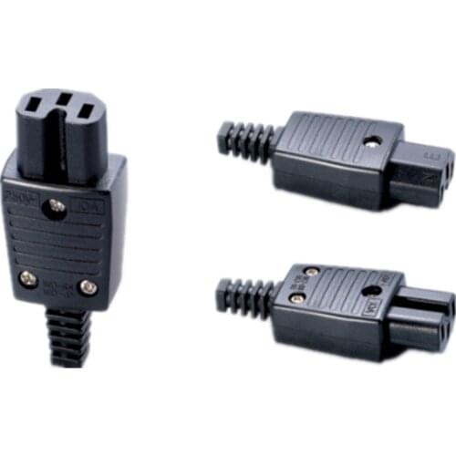 HOT-Black IEC320 C15 Female Outlet Socket Power Adapter Connector AC 250V 10A