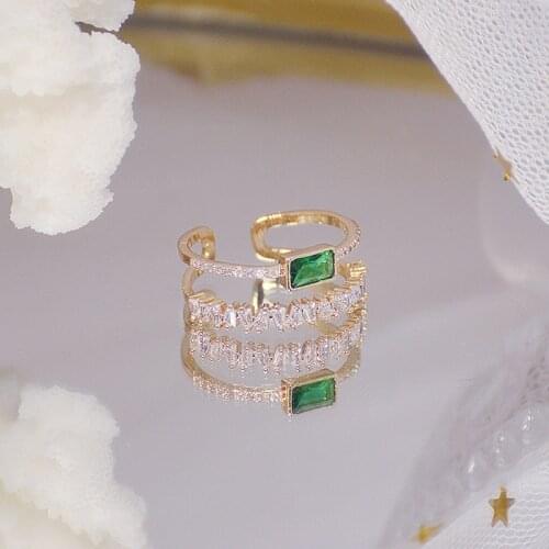 Haniel charm Jewelry Rings With Crystals