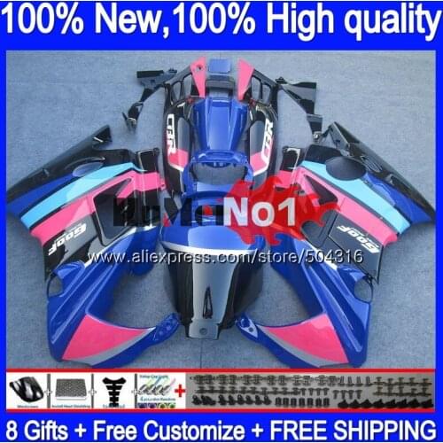 Body +Tank For HONDA CBR600 F3 FS 600CC CBR600FS 95-96 2MC.111Blue Pink CBR 600F3 600 F3 CC CBR600F3 1995 1996 95 96 Fairing