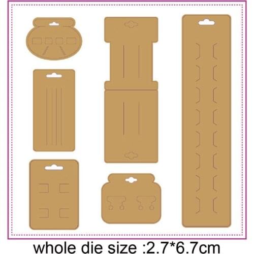 Metal Cutting Dies label tags 2020 new die template for DIY Scrapbooking Photo Album Decor Embossing Paper Card Crafts Die Cut