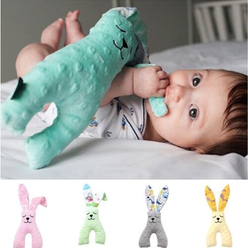 Babies Stuffed Toys Soft Cute Animal Appease Doll Plush Comfort Toy For Sleep Pacify Soothing Toy Toddler Newborn Doll Baby Toys
