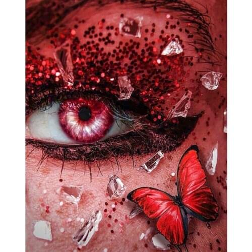 Special shape, diamond embroidery, eyes 5D, diamond painting, cross stitch, 3D square, diamond mosaic, home decoration Christmas