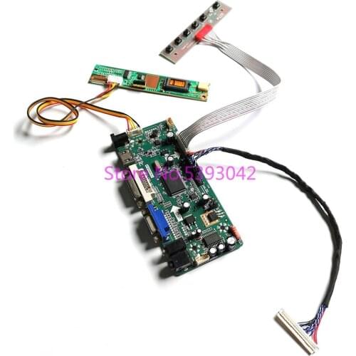 Fit LP171WP4 (TL)(N1)/(TL)(N2)/(TL)(P1)/(TL)(P2) 1CCFL LVDS keyboard 1440*900 17.1" 30Pin M.NT68676 LCD controller board DIY kit