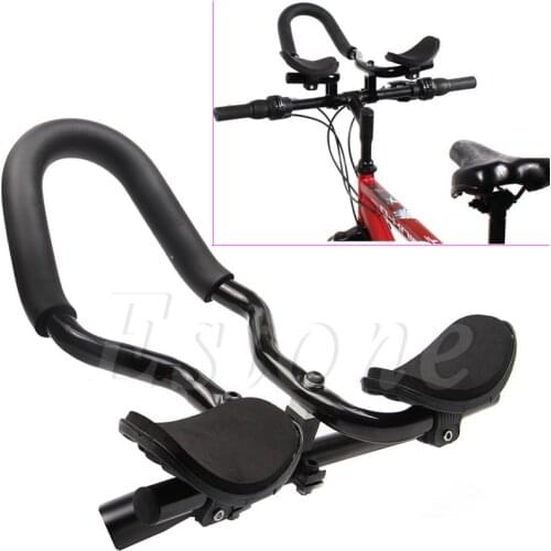 New Arrived Adjustable Bike Race Bicycle MTB Relax Rest Armrest Handlebar Aluminum Alloy Bar TOP Quality Y51D