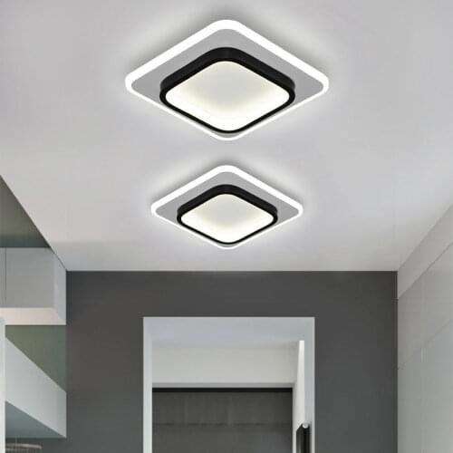 Modern Ceiling Lights For Cloakroom Living Room Bedroom Lights Hallway Balcony 15W 3 Light Color Ceiling Lamp 220V lampara techo