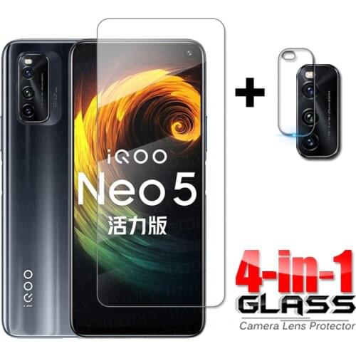 For Glass Vivo iQOO Neo5 Lite Tempered Glass iQOO Neo 5 Lite HD Clear Screen Protector For Vivo iQOO Neo 5 Lite Camera Glass