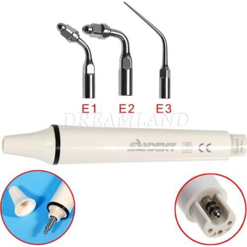 Dental Ultrasonic Scaler Handpiece For SATELEC SK-EMS + 6Pcs Tips G1/G2/G3/G4/G5/G6