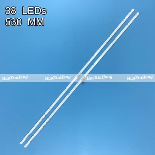 LED Backlight Strip Bar 38 Lamp For AOT_49_NU7300_NU7100_2X38_3030C_d6t-2d1_19S2P UE49NU7140 UE49NU7100 BN61-15483A LM41-00557A