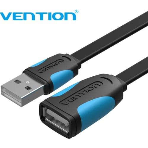 Vention USB2.0 3.0 Extension Cable Male to Female Extender Cable Fast Speed USB3.0 Cable Extended for laptop PC USB Extension 5m