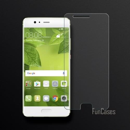 Screen Protector For Huawei P10 Plus Tempered Glass For Huawei P10 Plus 2.5D Curved Edge Protective Film Full Coverage 0.26mm HD