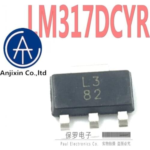 10pcs 100% orginal new regulator LM317DCYR LM317 silk screen L3 SOT223 real stock