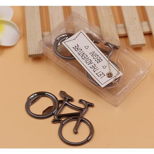 400pcs Bottle Opener Cute Bike Shape Metal Fashionable Bicycle Beer Bottle Opener Creative Bike Lover Gifts