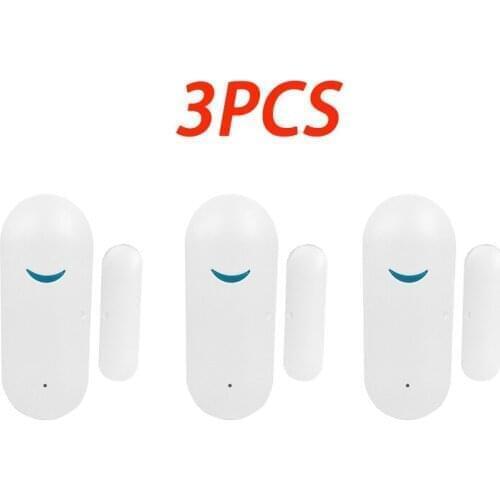 Tuya wifi wireless door and window sensor wifi contact magnetic detector smart door sensor mobile phone smart alarm notification