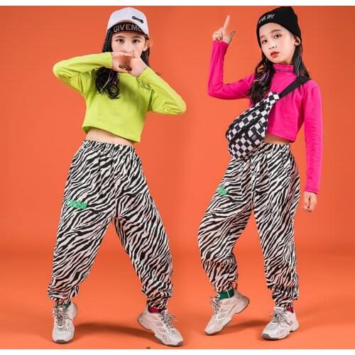 Children Boys Girls Harem Pants Kids Teenage Tracksuit Streetwear Hip Hop Long Trousers Sweatpants Stage Fashion Show Clothing