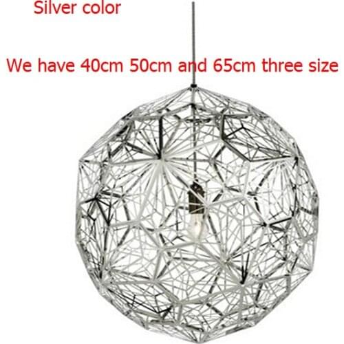 Etch Web Light Vintage Modern Nordico Pendant Lamp D38cm/46cm/56cm/65cm Etch Web Light Edison Pendant Light