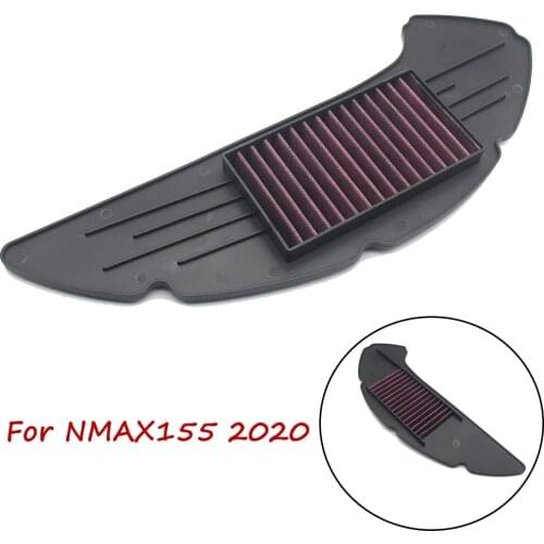Motorcycle Air Intake Filter Cleaner High Flow Non-woven Fabric Air Filter For Yamaha NMAX 155 NMAX155 N-MAX155 2020