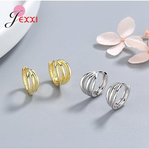 Hot Sale Hoop Earrings 925 Sterling Silver Circle Basketball Brincos Loop Pendientes for Women Jewelry Oorbellen