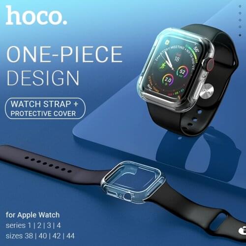 Hoco watch bands for Apple watch straps with protective cover mens wristband ladies bracelet sport colorful i watch straps