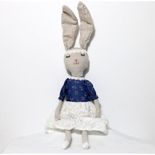 Easter Bunny Plush Doll 85 cm Animal Doll Girl Appease Doll Kawaii Plush Stuffed Toy Holiday Doll Gift