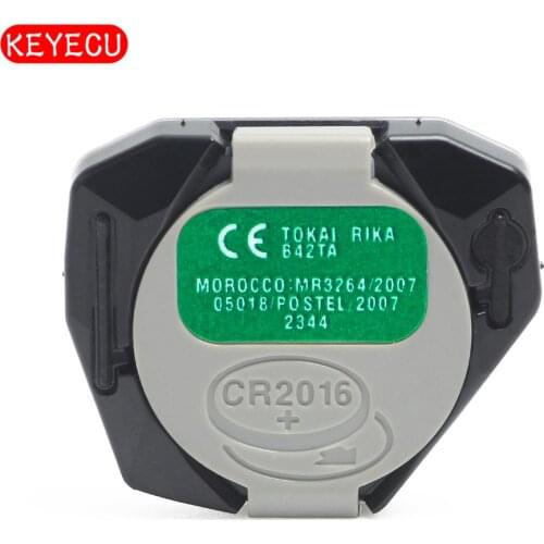 Keyecu Remote Control Board 3 Button 433MHz for Toyota FCC ID: B41TA