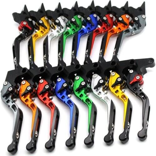 For TRIUMPH THRUXTON STEVE McQUEEN SE, BONNEVILLE/SE/T100/Black Motorcycle Accessories Folding Extendable Brake Clutch Lever