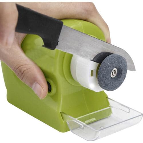 Professional Swifty Electric Knife Sharpener Sharp Motorized Knife Sharpener Rotating Sharpening Stone Sharpening Tool