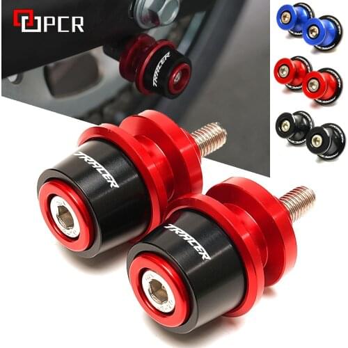 TRACER Motorcycle Swingarm Spools M6 Stand Screws Fits For YAMAHA Tracer900 GT Tracer 900 700 GT Tracer700 MT09 MT07 2016-2021