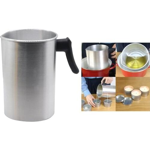 Wax Melting Pot Candle Pouring Jug Beeswax Candle Making DIY Soap Tool