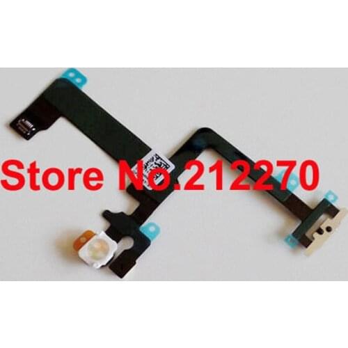 YUYOND 50pcs/lot Original New Switch On Off Power Button Flex Cable Replacement for iPhone 6 Plus 5.5" Wholesale