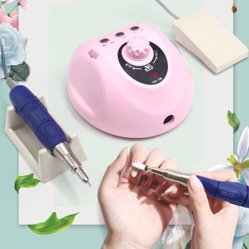 1set 220V STRONG DRILL brush nail drill machine brush micromotor YJD108 108L handpiece