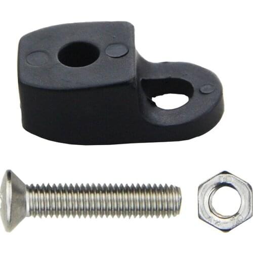 10 Pcs Kayak/Canoe Fixed Rope Buckle Safety Deck Fitting + 10 Screws and Nuts