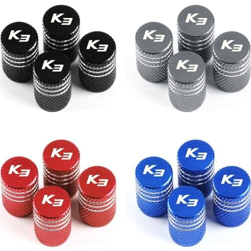 Newest Car Accessories 4Pcs Car Wheel Tires Valves Tyre Stem Air Cap Airtight Cover for KIA K3 Forte 2014 2015 2017-2019