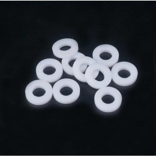 50 PCS 16x8x3mm PTFE Flat Washer Gasket Spacer Sealing For M18x1.5mm Metric Pressure Gage