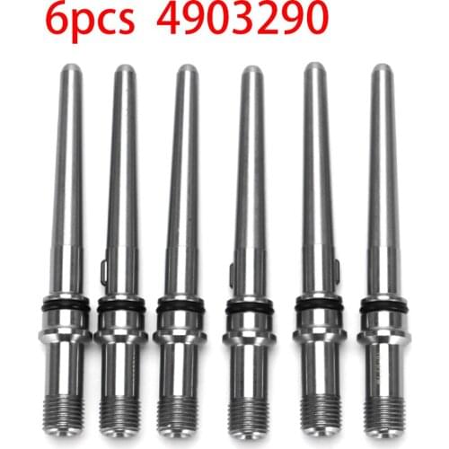 6PCS Injector Connector Tube For 2003-2007 5.9 5.9L Dodge Cummins Diesel 4903290