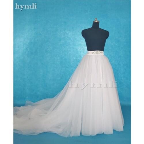 Tulle Bridal Ballgown Skirt / Bridal Train Skirt Wedding Skirt Detachable Skirt