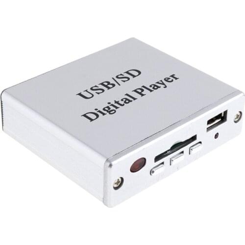 Dc 12V Digital Auto Car Power Amplifier Mp3 o Player Reader 3-Electronic Keypad Control Support Usb Sd Mmc Card With Remote