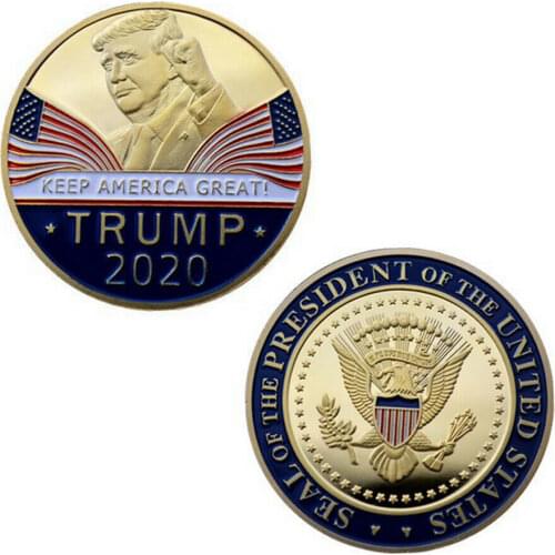 Donald Trump 2020 Keep America Great Commemorative Challenge Accessories Party Favors