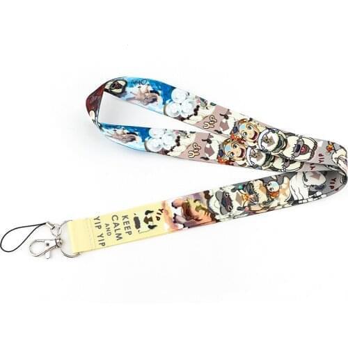E3324 Cartoon Magic Story Lanyard Mobile Phone Key Card Identification Straps USB Badges Holder Hanging For Kids
