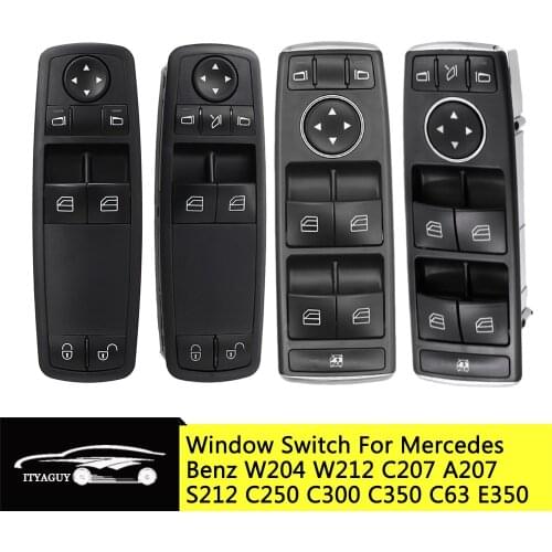 A2049055402 A2049055302 1698206410 1698206510 Power Master Window Switch Button For Mercedes-Benz W204 W212 C207 A207 C E Class