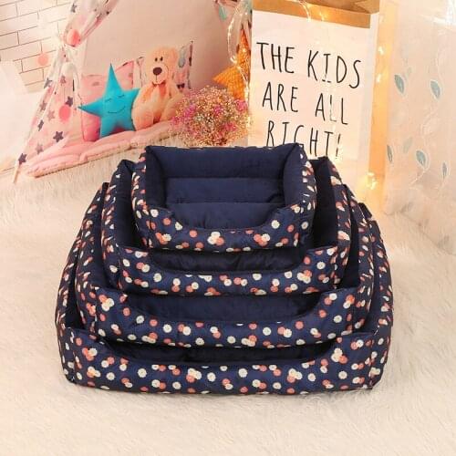 Pet Bed Sofas With Mat All Seasons Cat Nest Dog Bed House Soft Breathable Pets Kennel for Small Medium Large Dogs Puppy Lounger