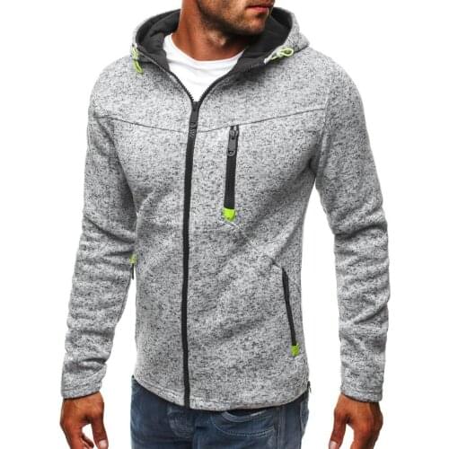 2020 mens Fleece Zipper Hooded jacket Casual Cardigan Hoodies Fashion Tracksuit Male Sweatshirt Hoody Frosted travel top M-3XL
