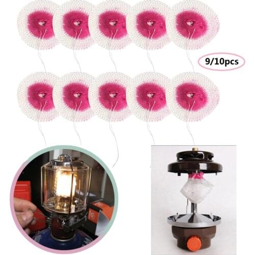 Small Lamp Gauze Mesh Cover Pressure Light Kerosene Travelling 10cm Gas Lantern Mantles Easy Carrying Portable Parts