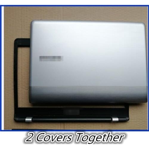 New LCD Back Cover Top Case display Screen Back Cover Bezel Front Housing Frame For Samsung NP300U1A NP305U1A 300U1A 305U1A