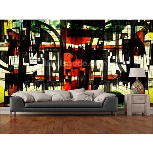 Custom 3D art paper. Red Abstract mural used in the living room bedroom dining background wall vinyl papel de parede