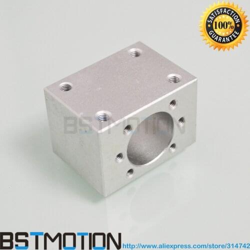 SFU1204 Nut Housing Aluminium Mounting Bracket For CNC Ballscrew Ballnut 22mm Inner Diameter