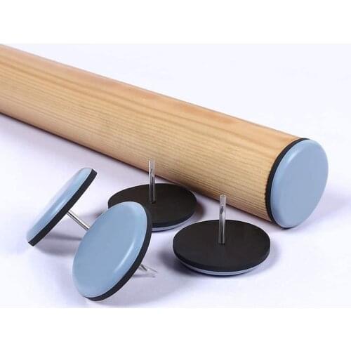20pcs 19/22/25mm Table Chair Foot Sliders Furniture Sliders Pad Cabinet Sofa Glides Floor Protectors Furniture Accessories